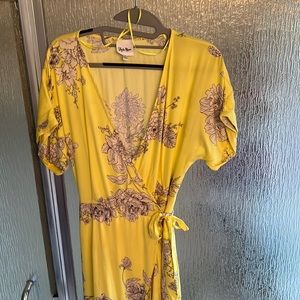 Sky to Moon Wrap Dress